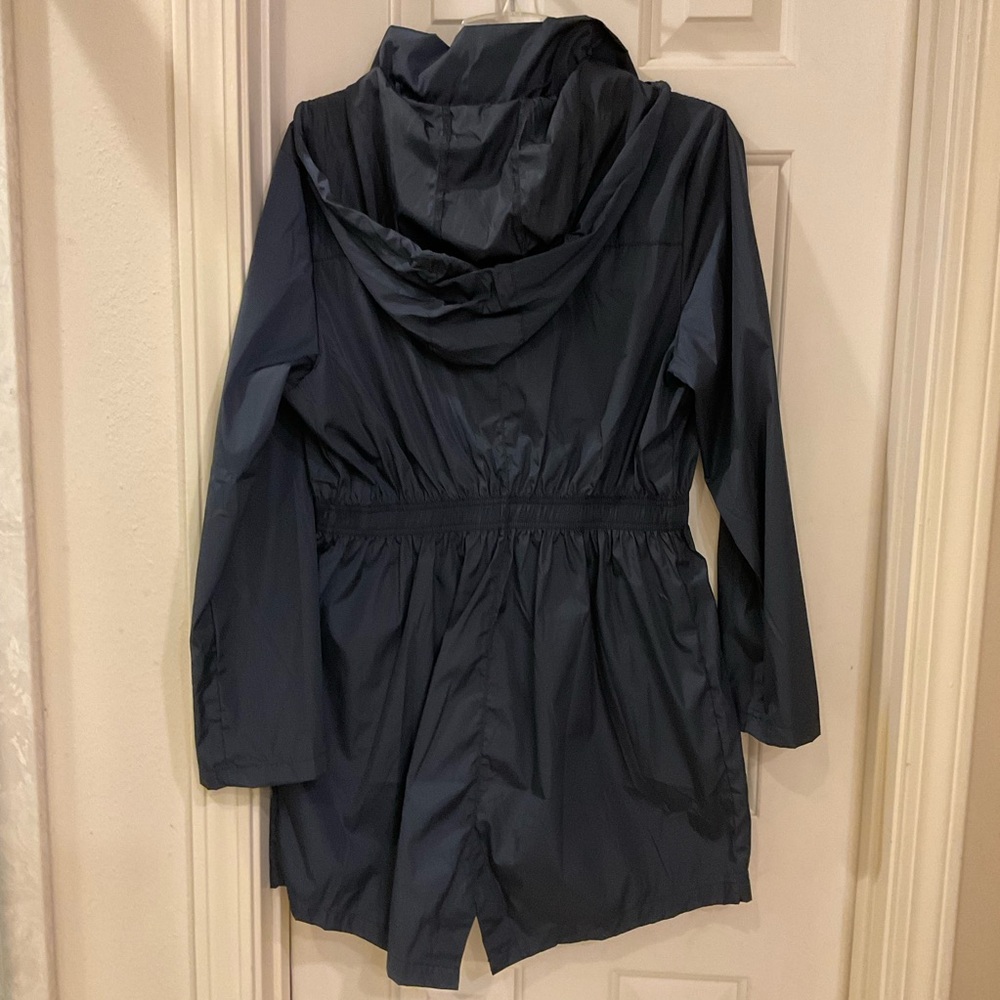LOMON Womens Lightweight Waterproof Rain Jacket Outdoor Hooded Raincoat Sz Small - Picture 7 of 11